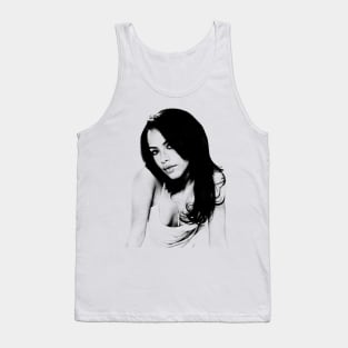 Young Aaliyah Vintage Retro Style Tank Top